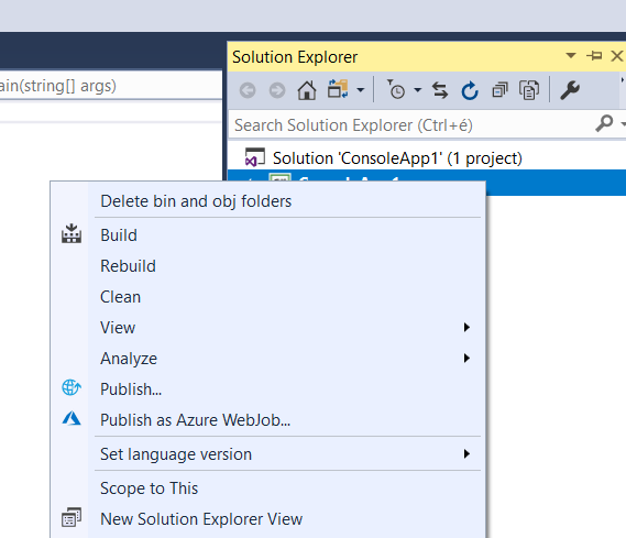 A Visual Studio extension to really clean your projects